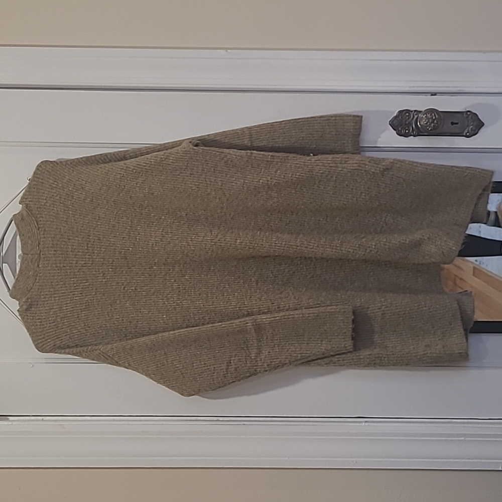 Express Green Duster Cardigan - Picture 4 of 6